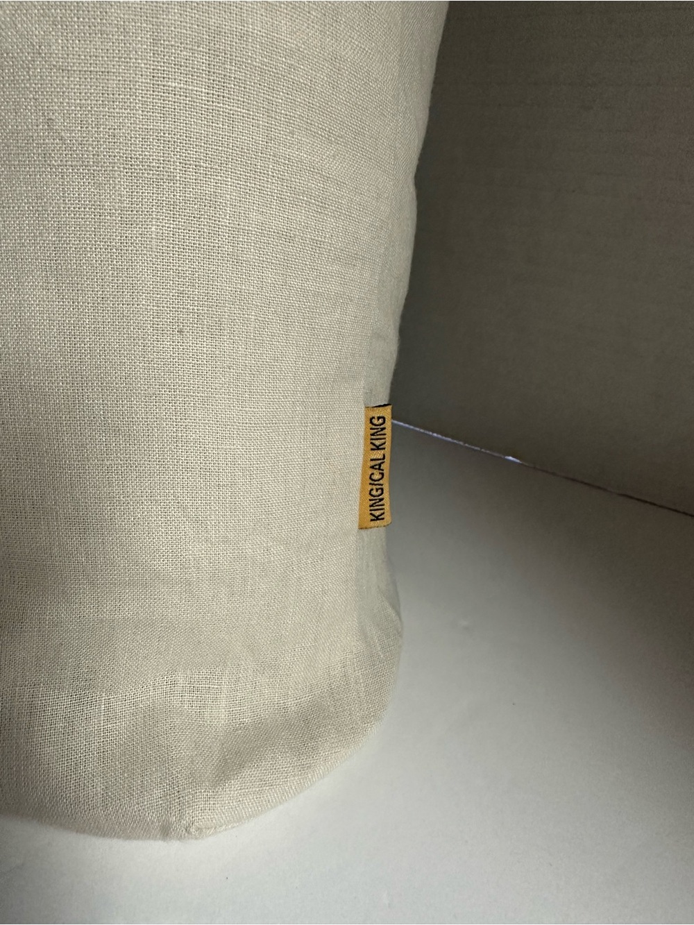 NWOT QUINCE European Linen Duvet Cover Set -  Oat - King/Cal King - Picture 7 of 7